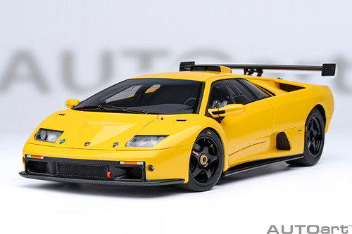1/18 AUTOart Lamborghini Diablo GT-R (Superfly Yellow) Car Model 1/18 AUTOart Lamborghini Diablo GT-R (Superfly Yellow) Car Model