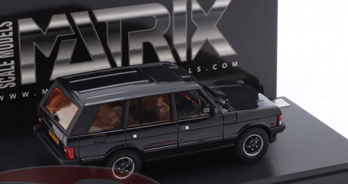 1/43 Matrix 1992 Range Rover Vogue LSE (Black) Car Model