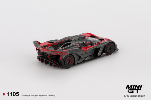 1/64 Mini GT Bugatti Bolide (Red) Diecast Car Model 1/64 Mini GT Bugatti Bolide (Red) Diecast Car Model