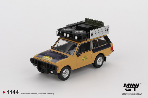 1/64 Mini GT 1981 Range Rover Camel Trophy Sumatra C.Swoboda & K.Mentel Winner Diecast Car Model 1/64 Mini GT 1981 Range Rover Camel Trophy Sumatra C.Swoboda & K.Mentel Winner Diecast Car Model