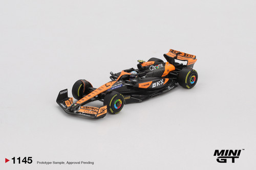 1/64 Mini GT 2024 Formula 1 McLaren MCL38 #4 Lando Norris Hungarian GP 2nd Place Diecast Car Model 1/64 Mini GT 2024 Formula 1 McLaren MCL38 #4 Lando Norris Hungarian GP 2nd Place Diecast Car Model