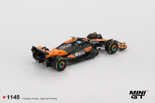 1/64 Mini GT 2024 Formula 1 McLaren MCL38 #4 Lando Norris Hungarian GP 2nd Place Diecast Car Model 1/64 Mini GT 2024 Formula 1 McLaren MCL38 #4 Lando Norris Hungarian GP 2nd Place Diecast Car Model