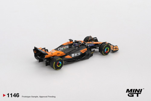 1/64 Mini GT 2024 Formula 1 McLaren MCL38 #81 Oscar Piastri Hungarian GP Winner Diecast Car Model 1/64 Mini GT 2024 Formula 1 McLaren MCL38 #81 Oscar Piastri Hungarian GP Winner Diecast Car Model