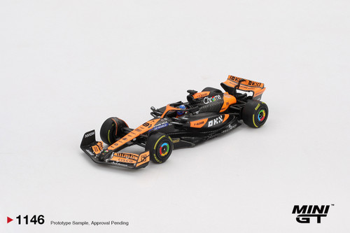 1/64 Mini GT 2024 Formula 1 McLaren MCL38 #81 Oscar Piastri Hungarian GP Winner Diecast Car Model 1/64 Mini GT 2024 Formula 1 McLaren MCL38 #81 Oscar Piastri Hungarian GP Winner Diecast Car Model