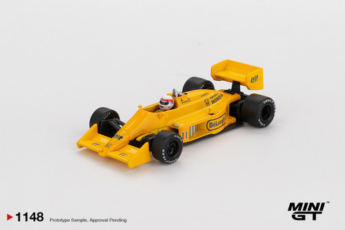 1/64 Mini GT 1987 Formula 1 Lotus 99T #12 Ayrton Senna 1987 Monaco