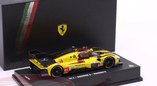 1/64 Looksmart Ferrari 499P No.83 AF CORSE Winner Le Mans 24H 2025 R. Kubica - Y. Ye - P. Hanson Car Model