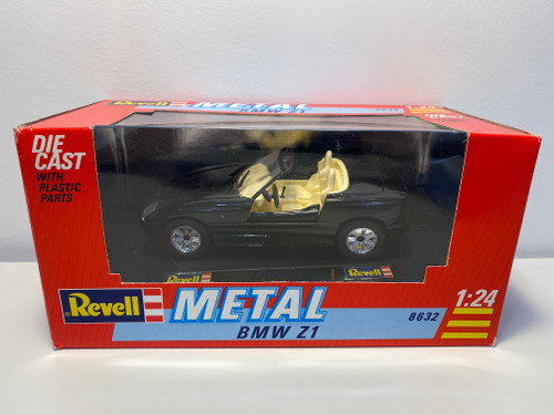 AS-IS 1/24 Revell BMW Z1 (Black) Diecast Car Model AS-IS 1/24 Revell BMW Z1 (Black) Diecast Car Model