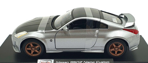 1/18 Maisto Nissan 350Z Nismo Custom (Silver) Diecast Car Model 1/18 Maisto Nissan 350Z Nismo Custom (Silver) Diecast Car Model