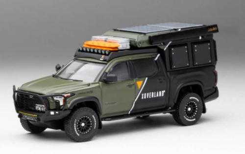 1/64 GCD Toyota Tundra Orion Africa Expedition (Green) Xoverland Diecast Car Model