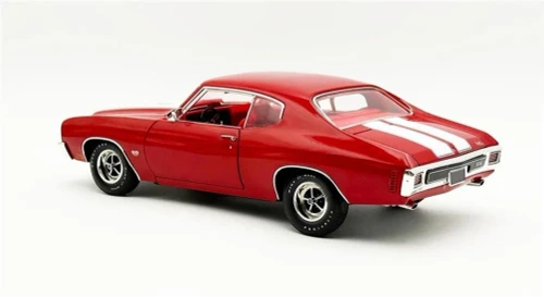 1/18 ACME 1970 Chevrolet Chevelle SS 454 LS6 (Cranberry Red) Diecast Car Model