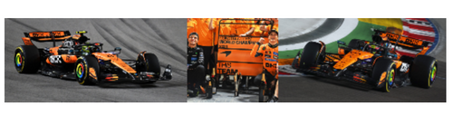 1/43 Spark 2-Car Set 2025 Formula 1 Constructor's Champion McLaren MCL39 #4 Lando Norris & #81 Oscar Piastri Car Model 1/43 Spark 2-Car Set 2025 Formula 1 Constructor's Champion McLaren MCL39 #4 Lando Norris & #81 Oscar Piastri Car Model