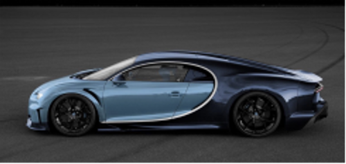 1/18 HH Model Bugatti Chiron SS (Silver Blue & Deep Blue) Car Model 1/18 HH Model Bugatti Chiron SS (Silver Blue & Deep Blue) Car Model