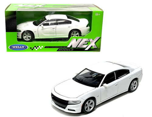 BROKEN MIRROR AS-IS 1/24 Welly Dodge Charger R/T (White) Diecast Car Model BROKEN MIRROR AS-IS 1/24 Welly Dodge Charger R/T (White) Diecast Car Model