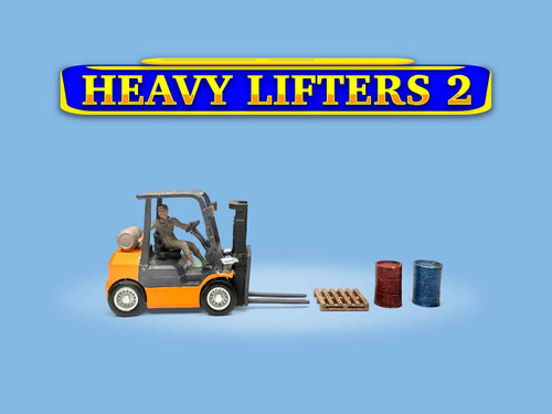 1/64 American Diorama Diecast Figure set Heavy Lifters 2