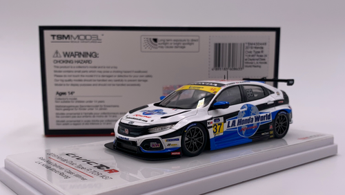 1/43 TSM Honda Civic Type-R Type R TCR #37 2019 Rolex 24 Winner Car Model