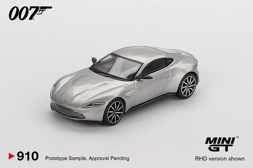 1/64 Mini GT Aston Martin DB10 Spectre (Silver) Diecast Car Model
