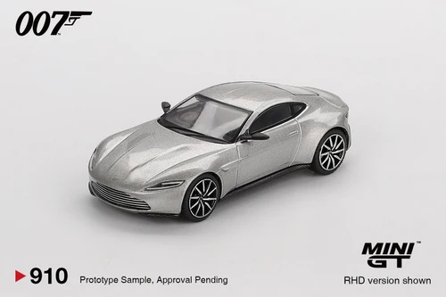 1/64 Mini GT Aston Martin DB10 Spectre (Silver) Diecast Car Model