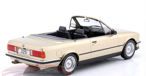 1/18 ModelCarGroup 1985 BMW 325i (E30) Convertible (Beige Metallic) Car Model