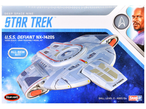 その他 2 VR Skill 2 Model Kit Deep Space 9 Space Station with USS Defiant NX
