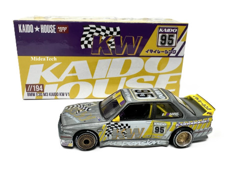 CHASE CAR 1/64 Kaido House BMW M3 Kaido KW V1 #95 Diecast Car Model CHASE CAR 1/64 Kaido House BMW M3 Kaido KW V1 #95 Diecast Car Model