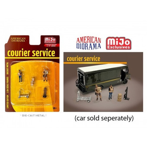 1/64 American Diorama Figure Set Courier Service 1/64 American Diorama Figure Set Courier Service