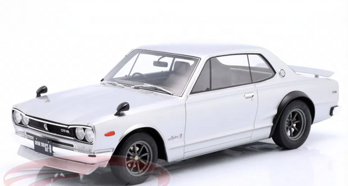1/12 OTTO 1971 Nissan Skyline 2000 GT-R (KPGC10) (Silver) Car Model 1/12 OTTO 1971 Nissan Skyline 2000 GT-R (KPGC10) (Silver) Car Model