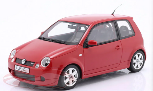 1/18 OTTO 2001 Volkswagen VW Lupo (Tornado Red) Car Model 1/18 OTTO 2001 Volkswagen VW Lupo (Tornado Red) Car Model