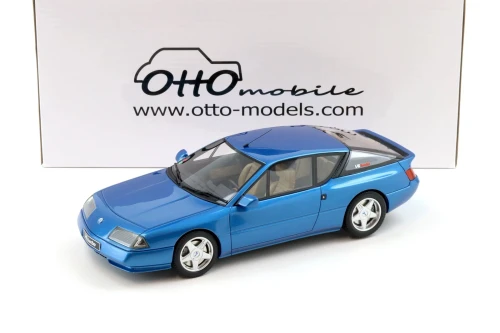 1/18 OTTO 1990 Alpine GTA V6 Turbo (Alpine Blue Metallic) Car Model