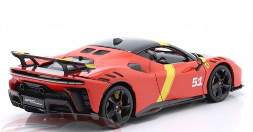1/18 BBurago 2024 Ferrari SF90 XX #51 24h LeMans Winner Livery Diecast Car Model 1/18 BBurago 2024 Ferrari SF90 XX #51 24h LeMans Winner Livery Diecast Car Model