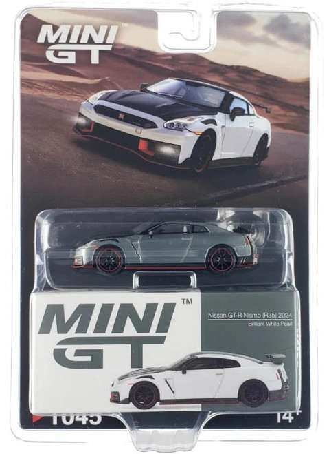 1/64 Mini GT 2024 Nissan Skyline GTR GT-R R35 Nismo (Brilliant