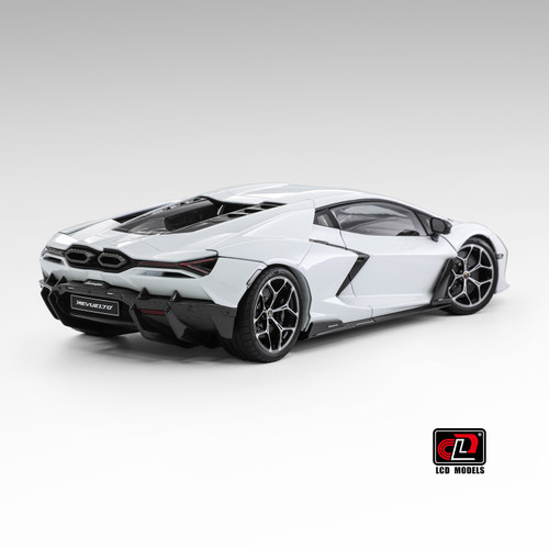 1/18 LCD Lamborghini Revuelto (White) Diecast Car Model 1/18 LCD Lamborghini Revuelto (White) Diecast Car Model