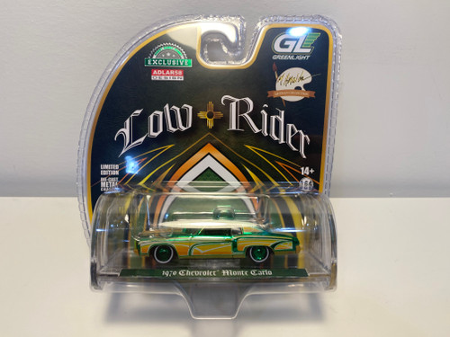 CHASE CAR 1/64 Greenlight 1970 Chevrolet Monte Carlo Lowrider