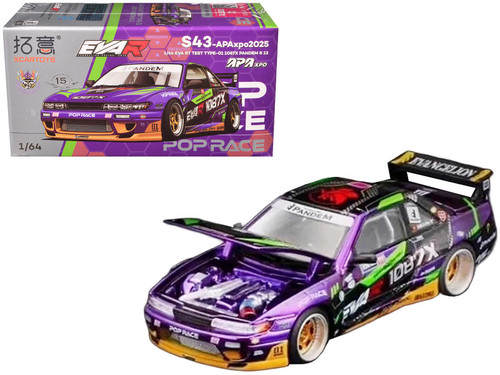 1/64 Poprace Nissan Pandem S13 EVA RT Test Type-01 (Purple