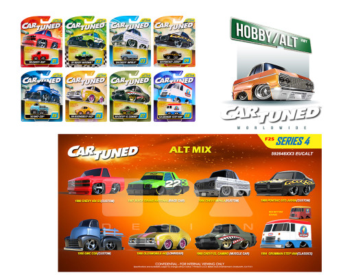 1/64 CarTuned 8-Car Set Series 4 Hobby Alternate 2025 Assortment
