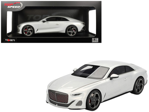 1/18 Top Speed Bentley Batur (Bonneville Pearl White) Car Model