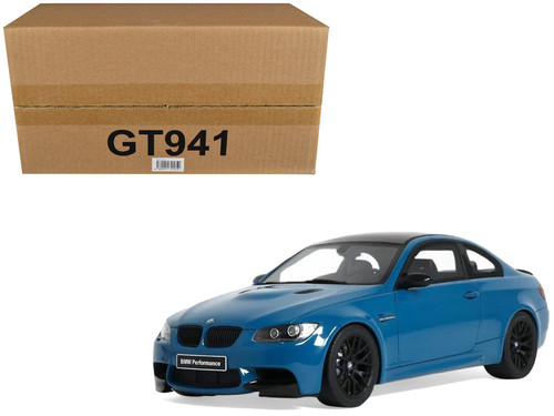 1/18 GT Spirit 2007 BMW M3 E92 (Blue) Car Model - LIVECARMODEL.com