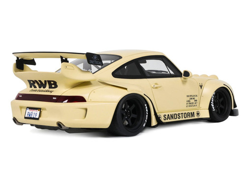 1/18 GT Spirit Porsche 911 RWB (Sandstorm Beige) Car Model