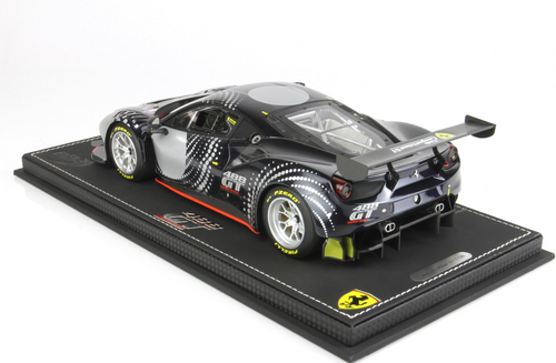1/18 BBR Ferrari 488 GT (Blu Nart Livery) Car Model Limited 128 Pieces