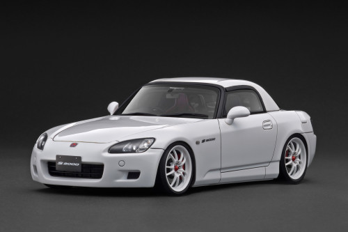 スクーデリア② 1/18 IG Ignition Model Honda S2000 (AP1) (White) Car Model
