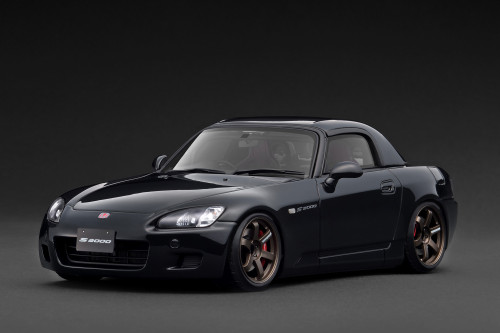 エクエル 1/18 IG Ignition Model INITIAL D Honda S2000 (AP1) (Blue Metallic