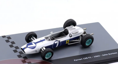 1/43 Altaya 1964 Formula 1 John Surtees Ferrari 158 #7 Formula 1 World Champion 1964 Car Model