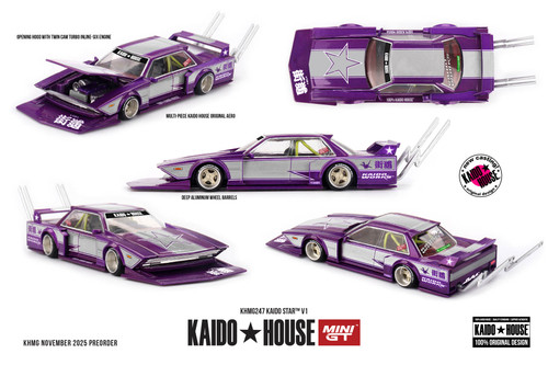 1/64 Kaido House Kaido Star Police Diecast Car Model