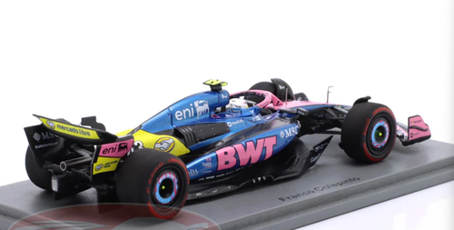 1/43 Spark Alpine A525 No.43 BWT Alpine Formula One Team US GP 2025 Franco Colapinto Car Model