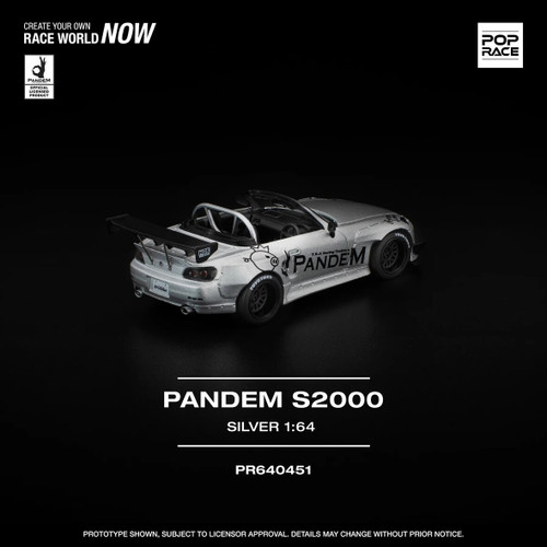 1/18 AUTOart Honda S2000 US Version LHD (Silver) Diecast Car Model