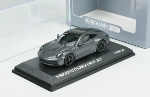 1/64 Minichamps 2025 Porsche 911 (992.2) Carrera GTS (Metallic