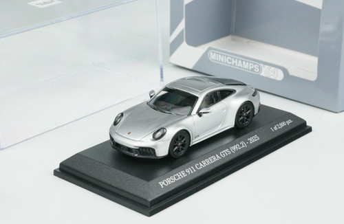 1/64 Minichamps 2025 Porsche 911 (992.2) Carrera GTS (Metallic