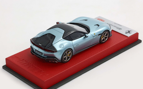 1/43 BBR Ferrari 12Cilindri Coupe (Celeste Trevi Blue) Premium Edition Car Model Limited 20 Pieces