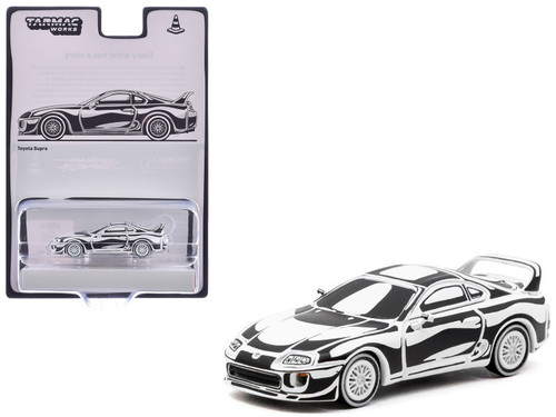 1/64 Tarmac Works Toyota Supra Designed by JOSHUA VIDES Diecast Car Model