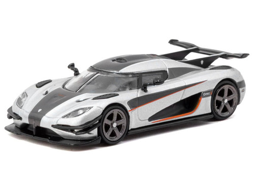 1/64 Tarmac Works Koenigsegg One:1 (Silver) Diecast Car Model