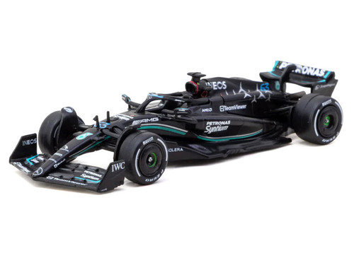 1/64 Tarmac Works 2023 Formula 1 Mercedes-AMG F1 W14 E Performance Italian GP #63 George Russell Diecast Car Model